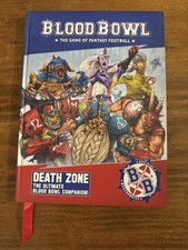 Death Zone Ultimate Blood Bowl Companion Blood Bowl copertina rigida Games Workshop