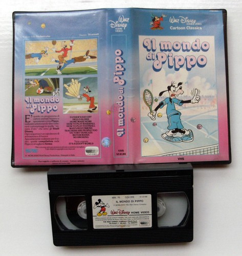 Vhs mondo pippo - vhs, di