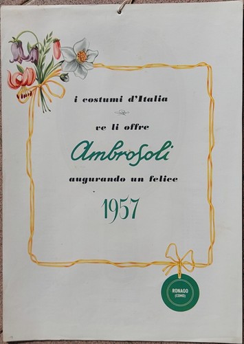 Calendario miele ambrosoli - calendario,