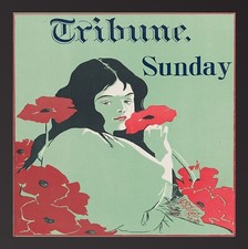 TRIBUNE vintage poster