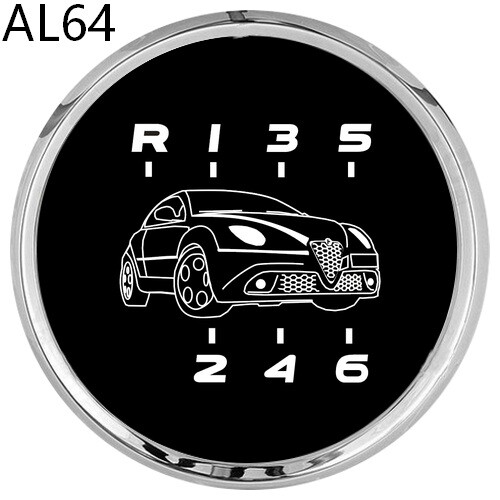 Alfa mito pomello di cambio - ,