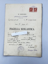 PAGELLA LICEO F. PETRARCA