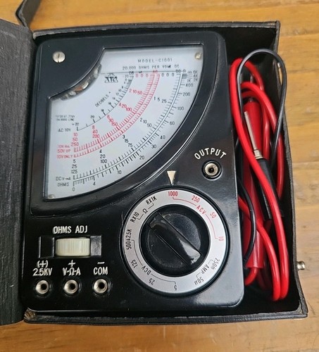 Tester multimetro vintage ttc - vintage,