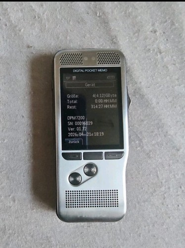 Philips dpm7200 digital pocket - philips,