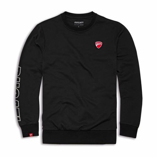 Ducati logo felpa girocollo - ducati,