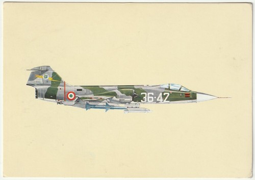 Aereo lookheed f 104 - f,