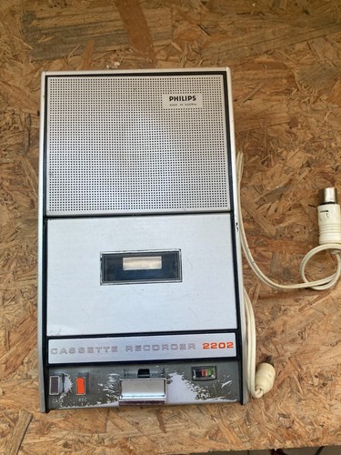 Philips 2202 vintage cassette - vintage,
