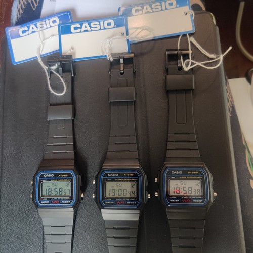 Lotto tre orologi - di, casio