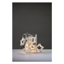 Pre Qu' Italia Filo Trasparente 10 luci - LED Bianco caldo (1,35 + 0,3 mt)