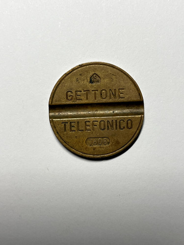 Gettone telefonico cmm 7608 - gettone,