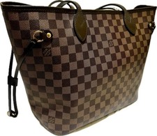 Borsa Louis Vuitton Neverfull MM damier ebano