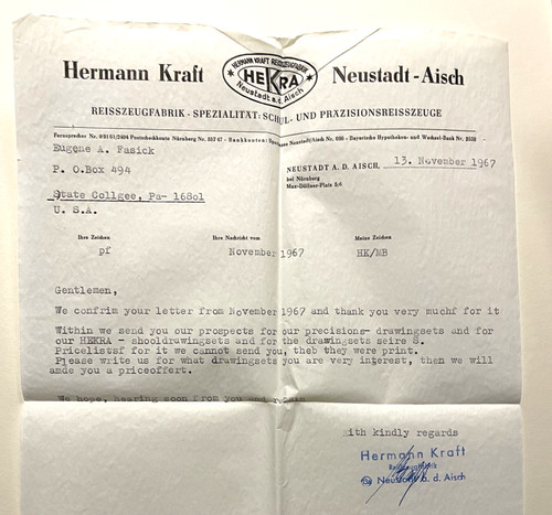 1967 hekra germania strumenti - germania,