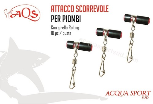 Attacco scorrevole per piombi - attacco,