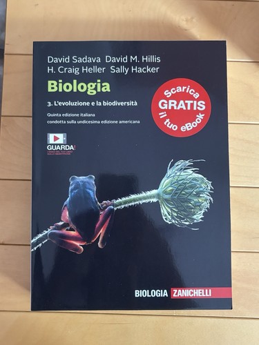 Libro biologia - libro, di