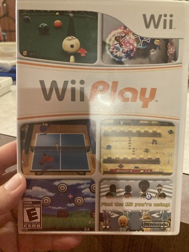 Wii play game manual - play,