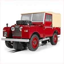 Scalextric C4493 Land Rover Serie 1 "Rosso Papavero" 1:32 Auto Slotcar (4x4 trazione integrale)