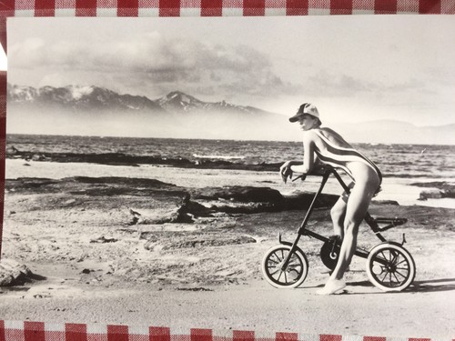 Cycling advertising print - advertising,