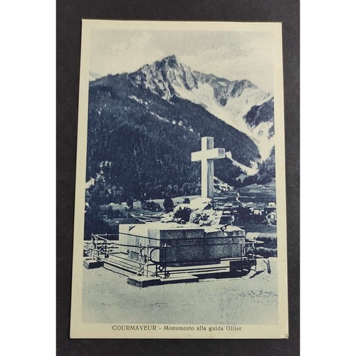 Cartolina courmayeur - courmayeur,