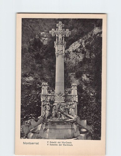 Cartolina stazione della via - cartolina,