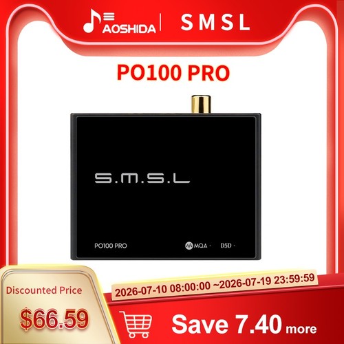Smsl po100 pro - po100, usb