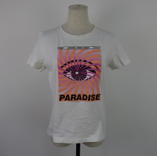 KENZO MAGLIA DONNA TG. L WOMAN CASUAL VINTAGE T-SHIRT TOP COTONE PARADISE OCCHIO