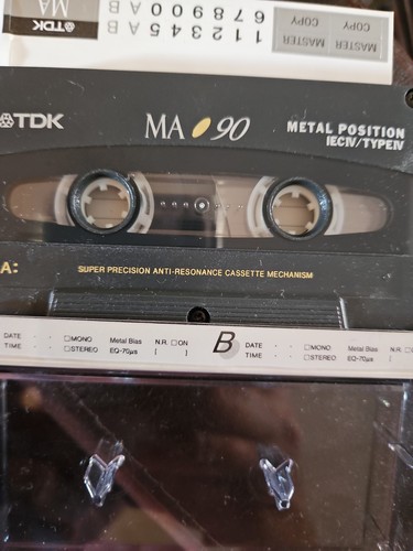 Nastro metallico tdk - tdk, ma90