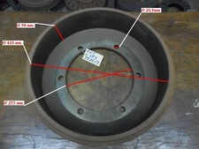 TAMBURO FRENO ANT. FIAT 682 N2/3/4/T2/T3/T4 690 691 180 NC ERREVI 790013 841609 