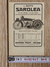 Antica pubblicità 1923 moto