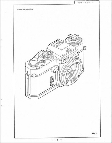Nikon nikkormat service - el, &