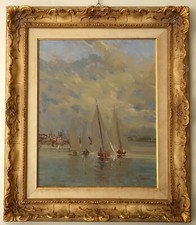 DIPINTO OLIO SU TELA CON