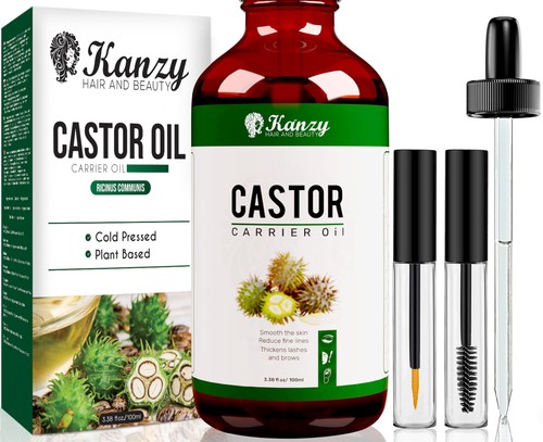 Olio ricino per - di, ciglia