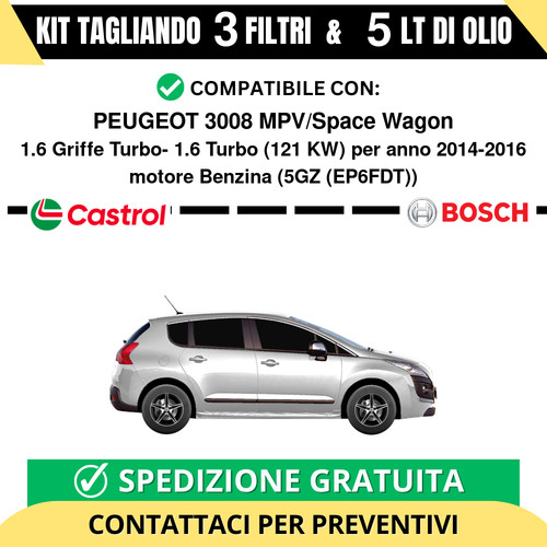 Tagliando per peugeot 3008 - tagliando,