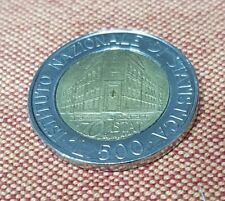 moneta 500 lire Istituto Nazionale Di Statistica 70 Istat da collezione VALORE!!