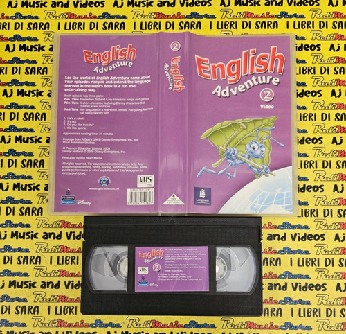 Vhs film english adventure - vhs,