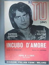 SPARTITI TU - PIANOFORTE -