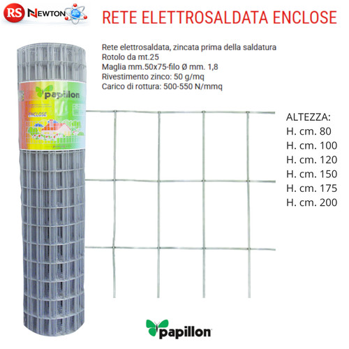 Rete elettrosaldata zincata - elettrosaldata,