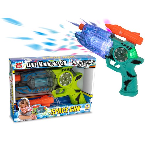 Pistola spaziale luci suoni - pistola,