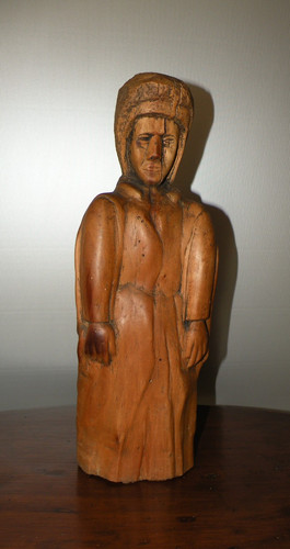 Scultura legno intagliato mano - scultura,