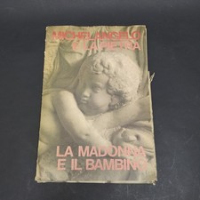 Cartellina Michelangelo e la pietra, edizione speciale per il centenario 1975