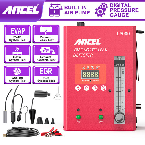 Ancel l3000 evap - machine, leak