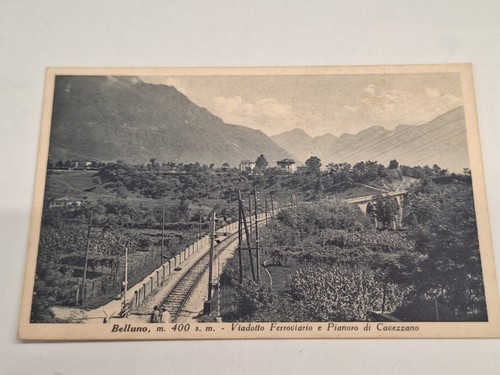 Cartolina 1937 belluno - cartolina,