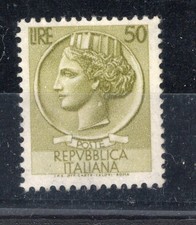 ITALIA 1956 - SIRACUSANA Lire