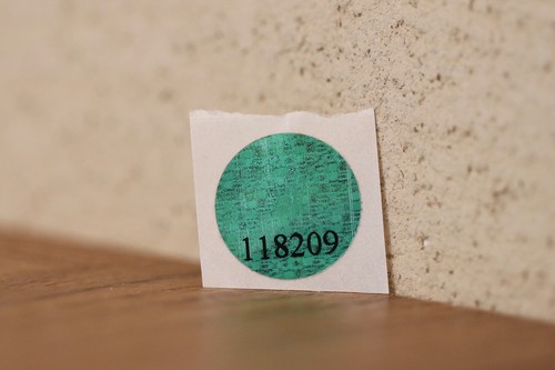 Sticker fond boite - sticker,