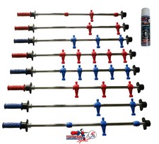 Calcio Balilla Roberto Sport serie aste Champion e Pro Winner complete accessor