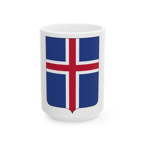 Stemma dell islanda - -, tazza