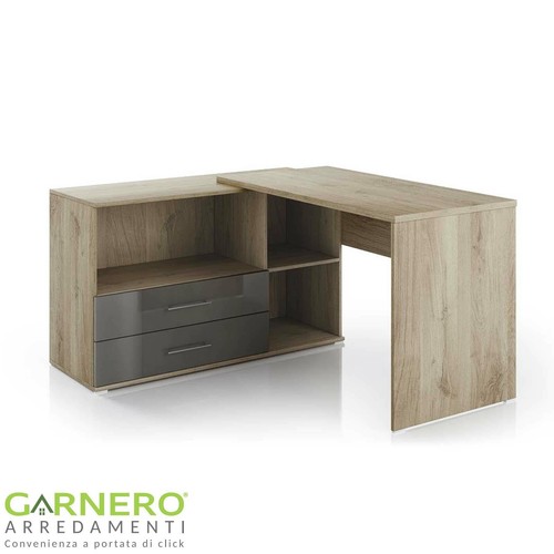 Scrivania ufficio angolare - , pc