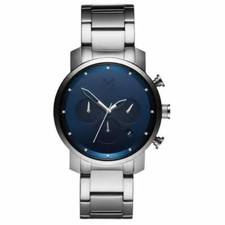Orologio MVMT - Chrono Navy Silver Ref. MC02-SBLU