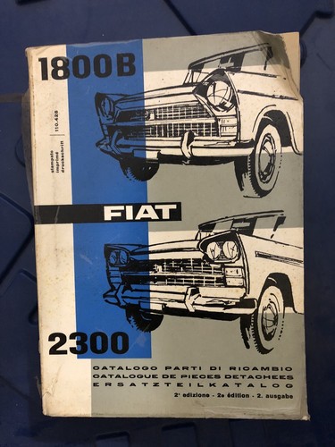Fiat 1800b 2300 catalogue - fiat,