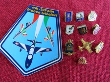 SPILLE DISTINTIVO PILOTA AERONAUTICA MILITARE FRECCE TRICOLORI ANTISOM MB339