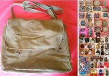 TASCAPANE MILITARE A TRACOLLA, colore verde, e altro militaria